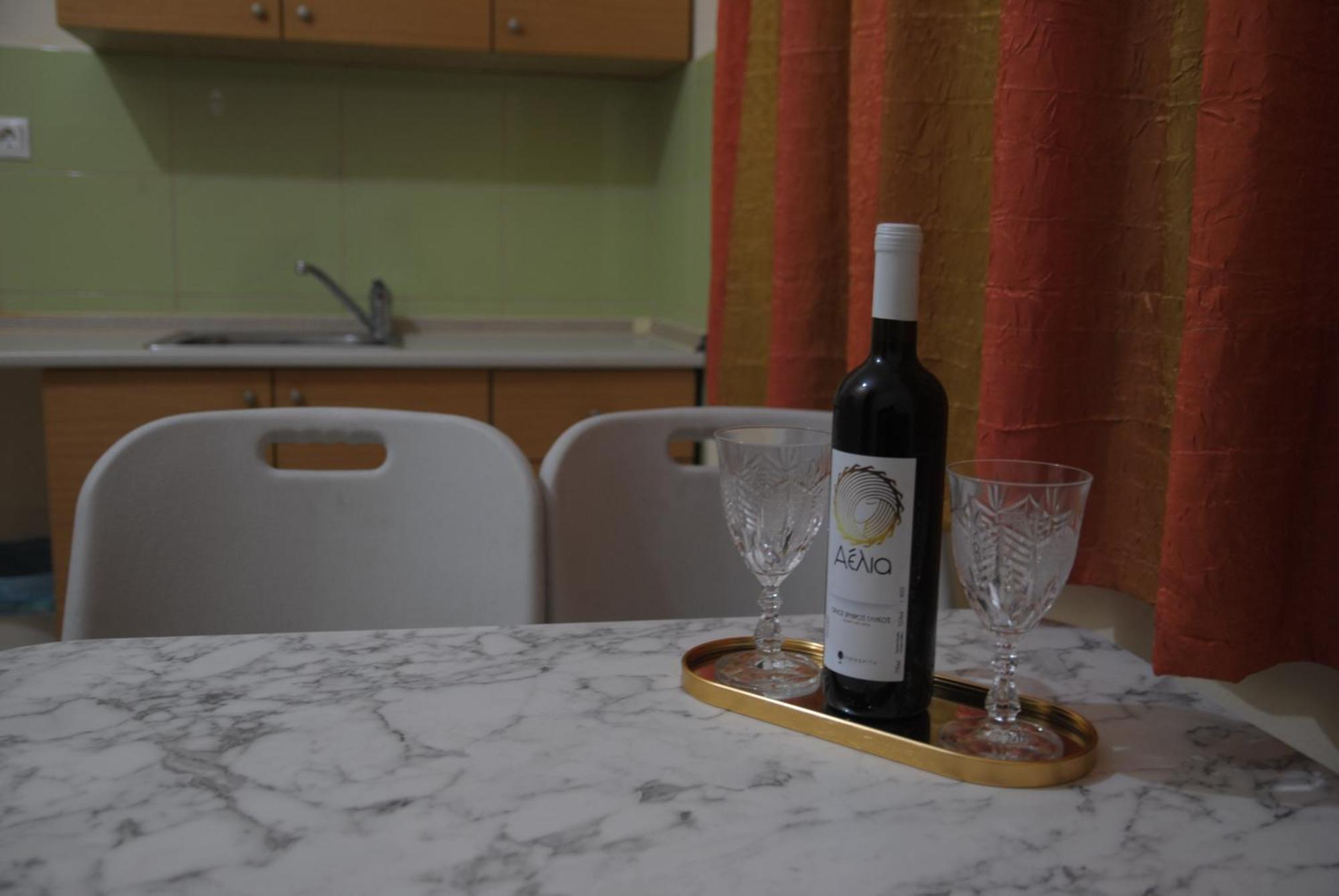 Light Blue Paralia Apartments Екстер'єр фото